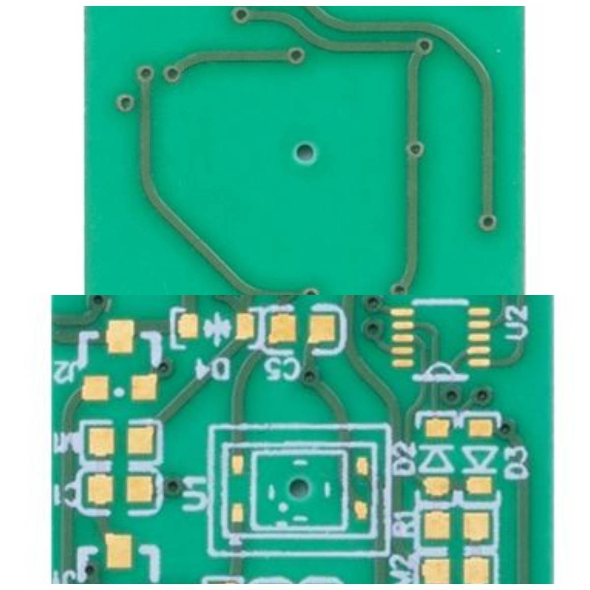 PCB ISO9001 ядра металла доски 18um PCB зеленой маски припоя керамический