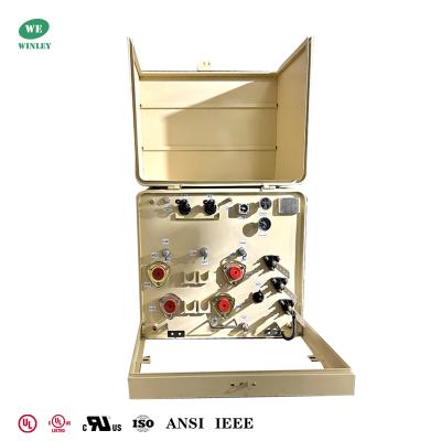 25kva Single Phase Pad Mounted Transformer 316 SS FR3 13800v To 120v ULCertified Power Distribution Step-Down Transformers
