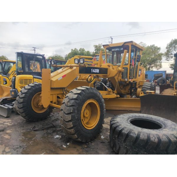                  Used Motor Grader Cat 140h with 1 Year Warranty Free Spare Parts Caterpillar 140h, 140g on Sale             
