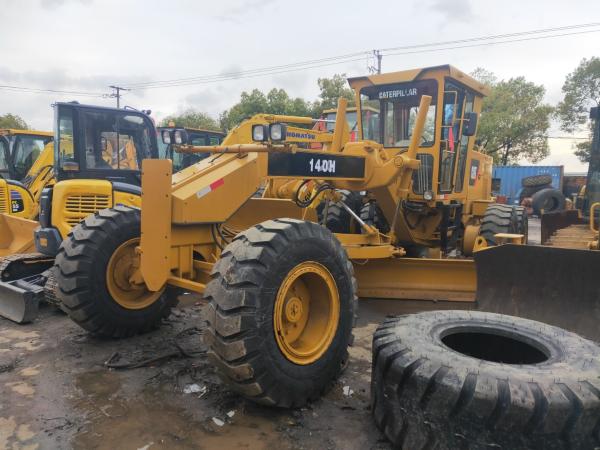                  Used Motor Grader Cat 140h with 1 Year Warranty Free Spare Parts Caterpillar 140h, 140g on Sale             