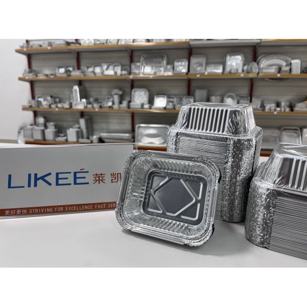 Disposable Aluminium Food Container Machine with 3 Cavity Mould and 35-70 Strokes Per Minute in C Frame Structure