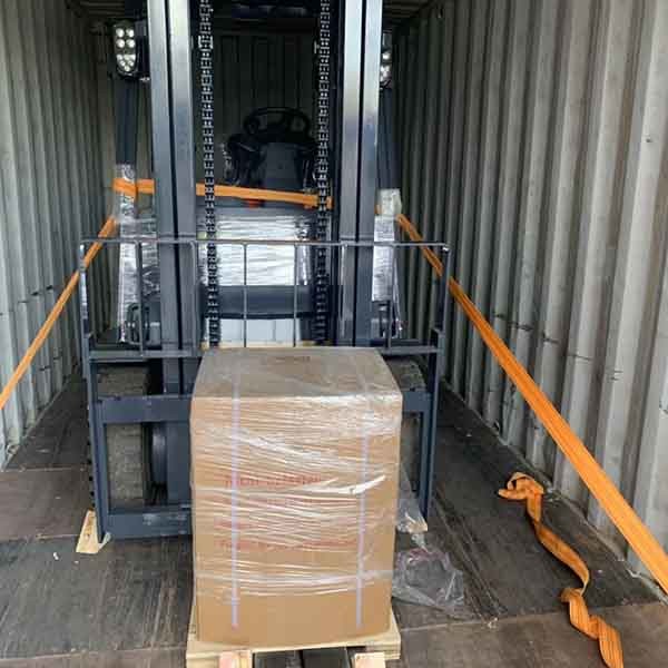 CPD35 3.5 Ton Electric Forklift Container Mast Lead Acid Battery Forklift