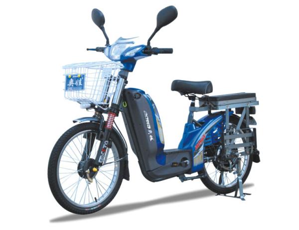 60V Battery Power Adult Electric Bike ,  Electric Powered Bicycle With Open Rear Rack