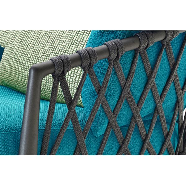 Modern Design Style Garden Furniture Sofa Waterproof Comfortable Outdoor Rope Chairs