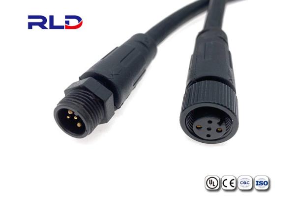 IP67 Connectors Waterproof Lighting Accessories Male Female Connector