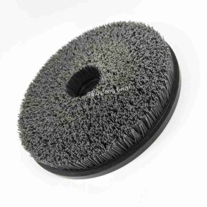 Brosse à roues de disque abrasif en nylon industriel pour lisser les surfaces en aluminium