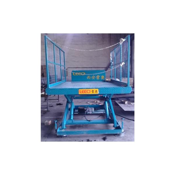 A doca hidráulica do caminhão de LEEO Scissor o elevador 1 Ton Scissor Lift Tables