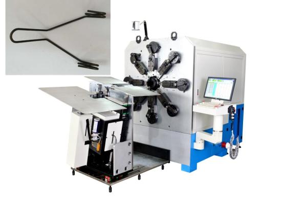 Servo Motor Control CNC Spring Making Machine Wear Resistance With Wire Bender 