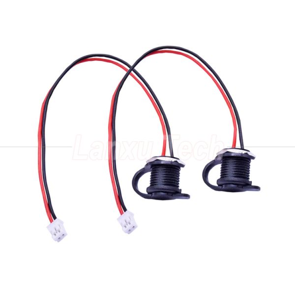 Waterproof Cap USB Type C Female Socket Jack to 2 Pin PH 2.0 XH 2.54  SH1.0  VH ZH MX Connector Cable