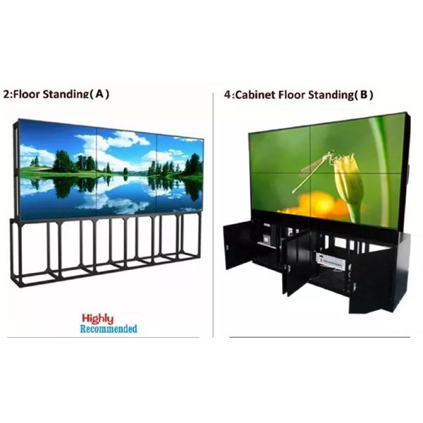 Стена дисплея шатона товарного сорта супер узкая установила видео- стену 47