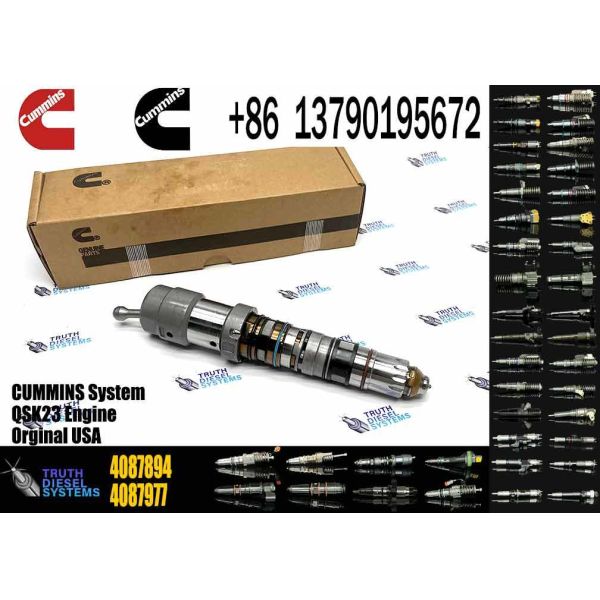 Aftermarket Fuel Injector 4088431 4087889 4076533 for Cuummiins QSK23 QSK19 Diesel Engine Diesel Engine Parts