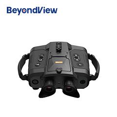 Handheld Infrared Binocular IR5222 with Uncooled 1280×960/12µm Infrared Camera, 1/1.8'' 4 Mega Pixels Visible Light Camera, and 912×684/12µm Low Light Camera