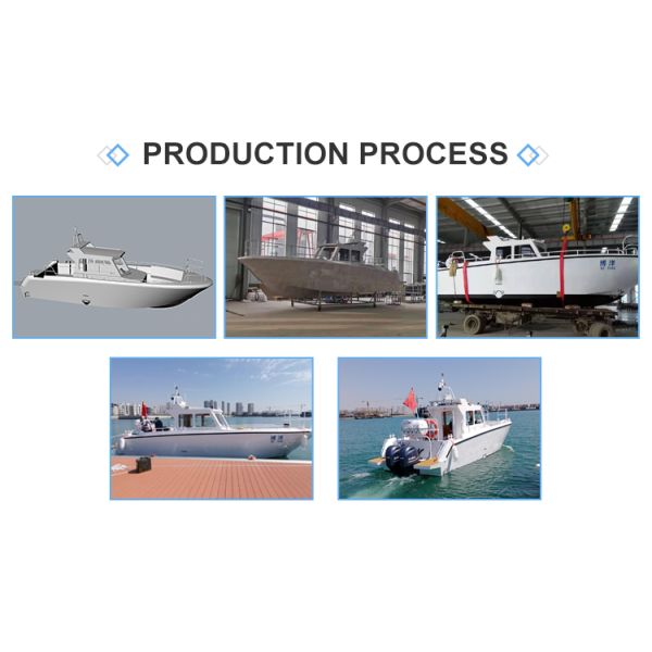 China Customize Aluminum pilot Boat / Patrol Boat /fire Boat
