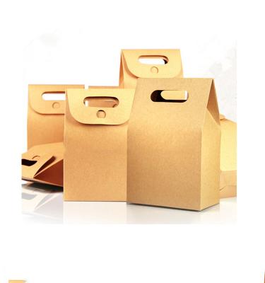 Recycled Kraft Paper Gift Boxes Corrugated Cardboard Shape Unique Design
