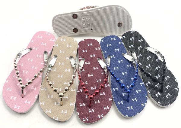 Oem Pe Eva Sole Pvc Upper Beach Style Hot Popular Colors Summer Basic Slipper