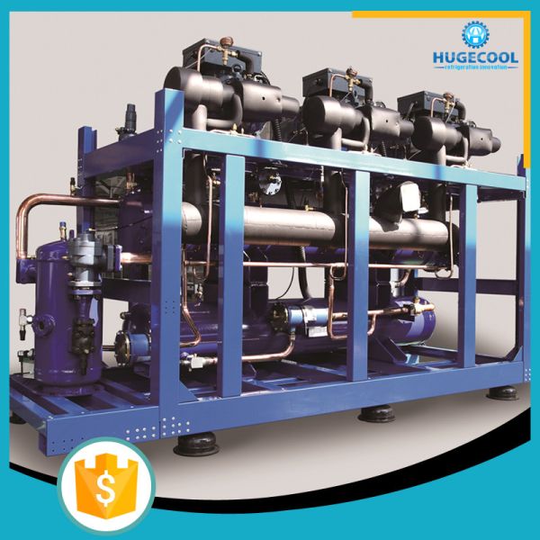 Блок холодной комнаты ребра теплообменного аппарата алюминиевый конденсируя