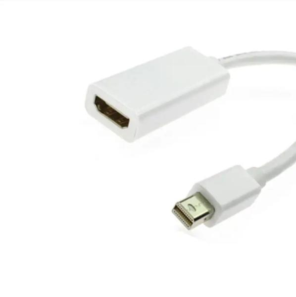 HDMI to Mini DP Adapter HDMI 2.0 Female to Mini Displayport 1.2 Male with HDCP 4K@60Hz Compatible for MacBook Pro MacBo