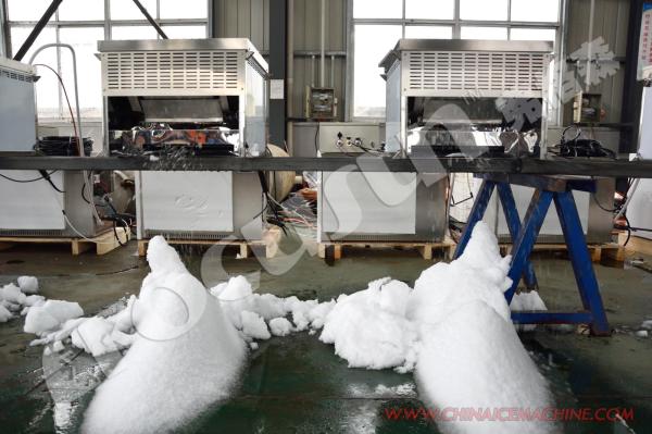 2024 Focusun Flake Ice Machine para precisão de esqui artificial e aço inoxidável