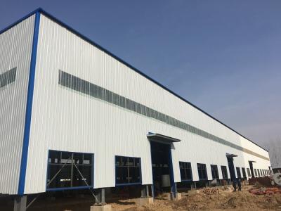 Galvanized Steel Structure Warehouse C Section Stable Grade 9 Earthquake Proof