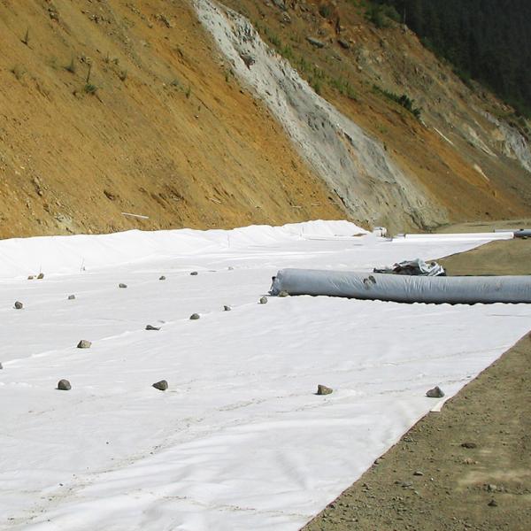 Pet/PP Spunbond Nonwoven Fabric Geotextile for Reservoirs Artificial Lakes Tailings Ponds Landfills Filtration Isolation