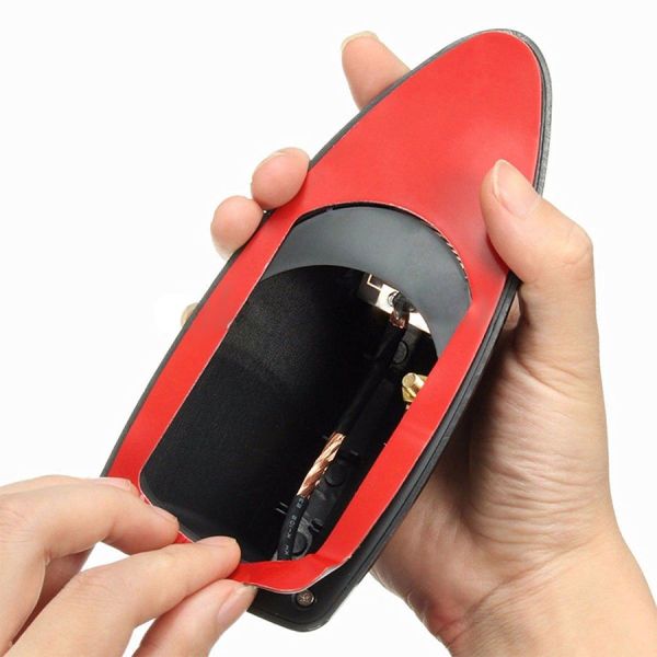 Антенна 0-1dBi ребра акулы крыши автомобиля антенны ТВ автомобиля украшения сигнала OEM AM/FM