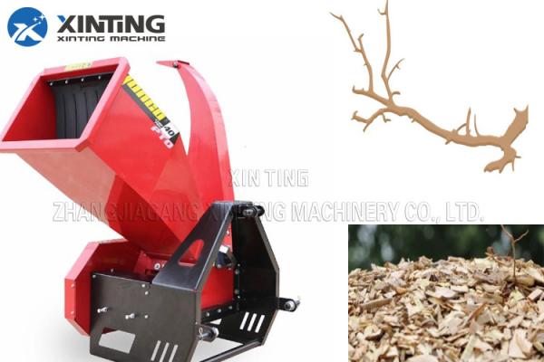Wood Chipper Single Shaft Wood Shredder Machine 4 Stroke Electric Start Engine