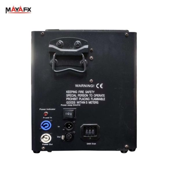 Mini LPG Flame Projector with DMX512 Control Compact & Portable Built-in Safety Tech for Stage Shows