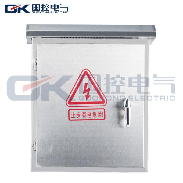 Rated Voltage 500V Stainless Steel Control Panel 1.2 Mm X1.5 Mm X 1.5 Mm Thickness