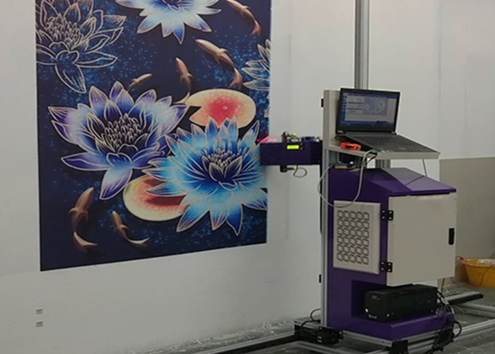 Принтер молчаливой стены следа DX-7 EPSON CMYK CCC 3D струйный