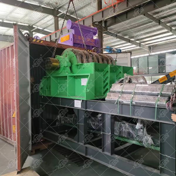 Scrap Metal Hammer Mill Color Steel Tile Crusher Scrap Iron Metal Crushing Production Line