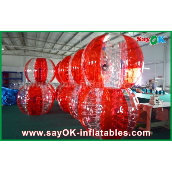 Гигантский раздувной футбол футбола пузыря шарика бампера PVC TPU на открытом воздухе игр 1.5m /1.8m раздувной для на открытом воздухе игр