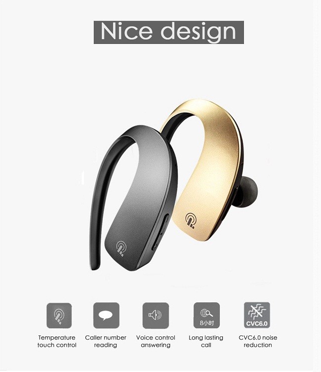 шлемофон 5hours V5.0 TWS Bluetooth Earbuds беспроводной Bluetooth хэндс-фри говоря