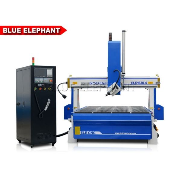 Commercial Cnc Router With Rotary Axis , Germany Eisele Reducer Wood Cutting Cnc