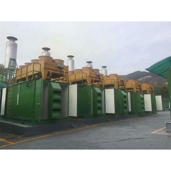 94% Efficiency at Power Factor 0.8 Jinan Jichai Natural Gas Generator with 12V190ZDT1-2 Engine Model and Low Exhaust Temperature