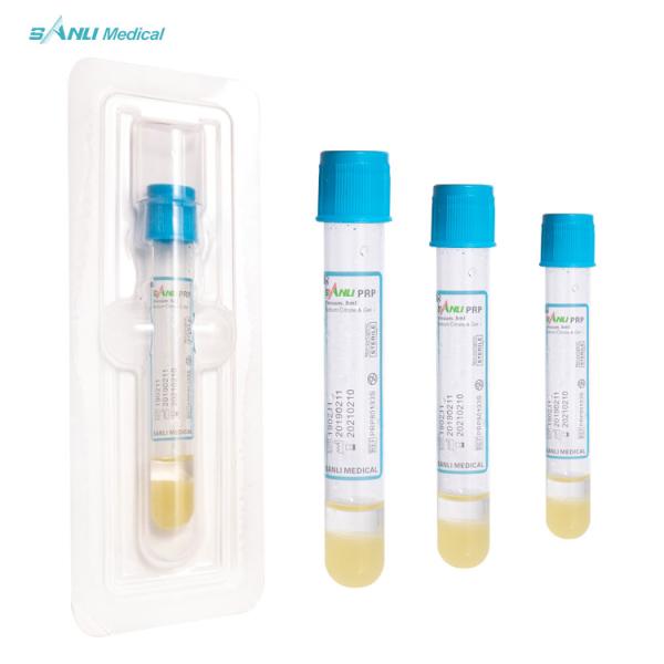 OA Treatment Disposable PRP Test Tube 20ml ACD-A CE ISO Approved With GEL