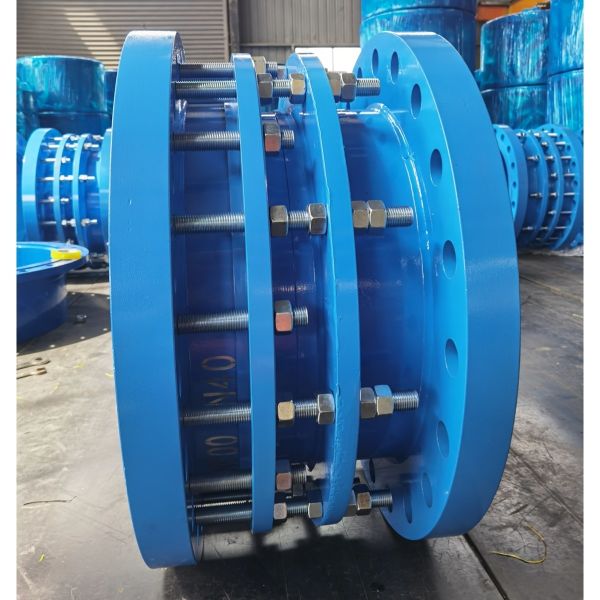 Double-flange Limit Expansion Joint with Axial Compensation PN40 Flanged loose sleeve limit extension