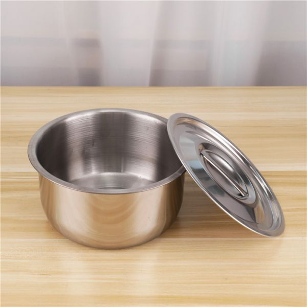 Cooking Pot 410 Stainless Steel Cookware Set Kitchen Soup Stock Pot Set