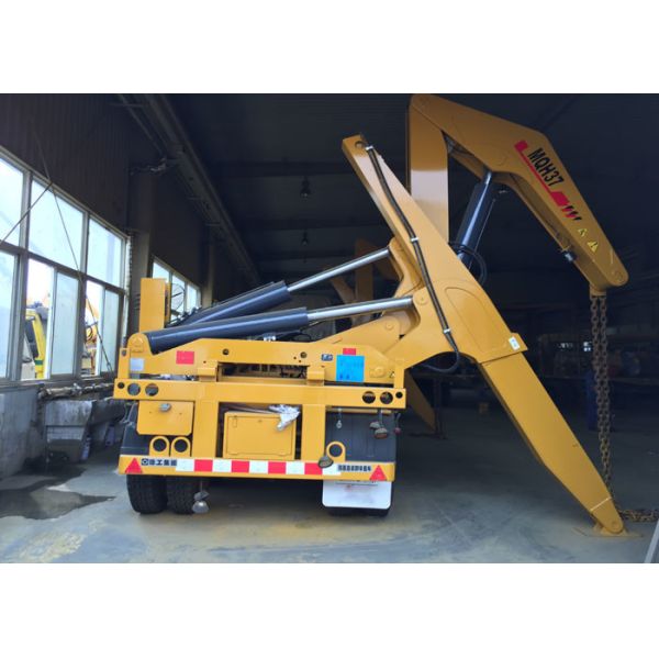 Затяжелитель стороны контейнера трейлера 3 цапф Семи на поднимать контейнер 20фт/40фт