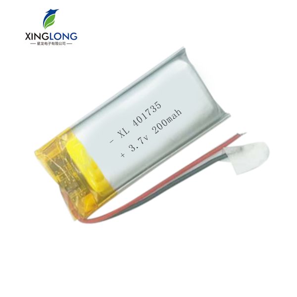 Hot Selling 401735 Solid State Battery Li-po Battery 3.7v200mah for  Products Mobile Digital Equipment Instrument