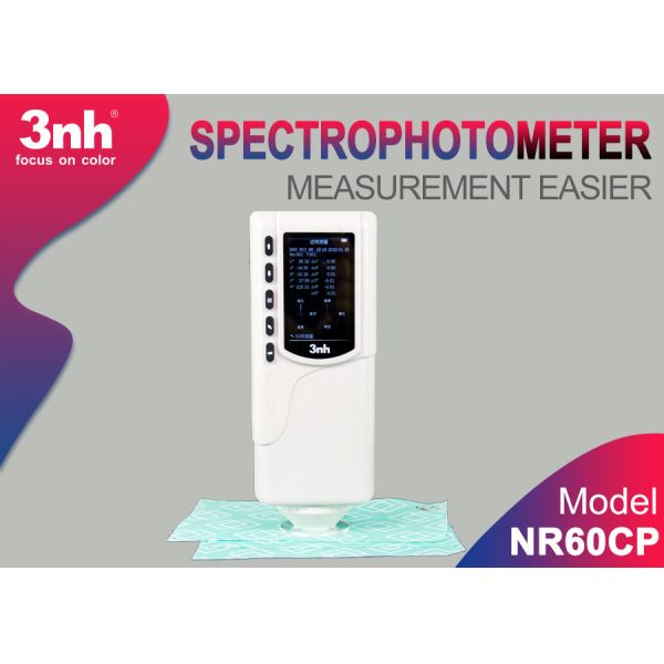 NR60CP 3NH Embossing Hoses Portable Spectrophotometer Colorimeter Wth 8mm and 4mm Aperture