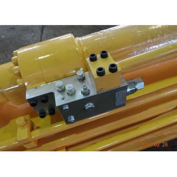 La longue excavatrice de portée de construction gronde 0,6 avec la couleur de jaune de JCB de seau de généraliste