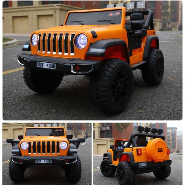 Унисекс 2022 Электрические автомобили для детей Электрическая езда на мини 4 x 4 внедорожник 140 * 86 * 70