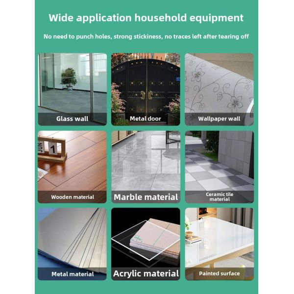 High Quality Acrylic AdhesiveNo Trace Removable Magic Artifact Frames Nails for Home Use