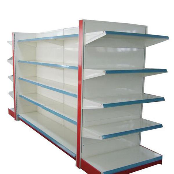 Common Q235 Steel Grocery Store Shelving For Supermarkets