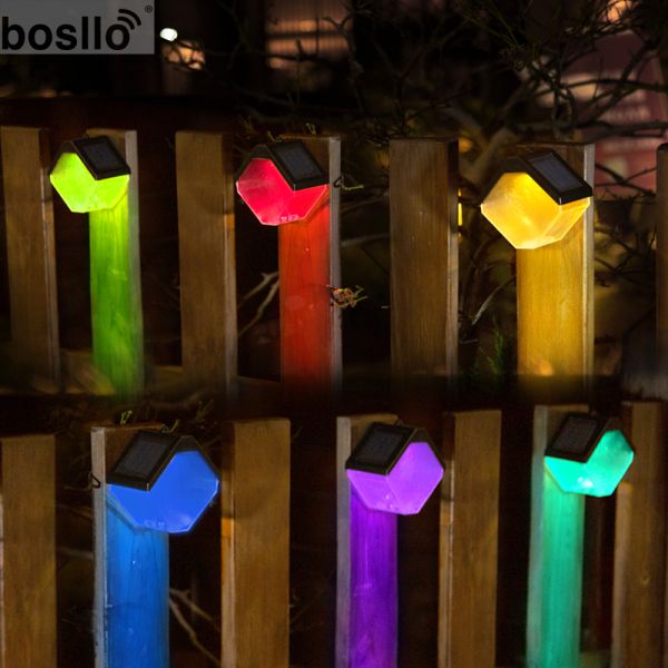 Декоративная солнечная лампа RoHS Прозрачная ABS PC Солнечные садовые лампы