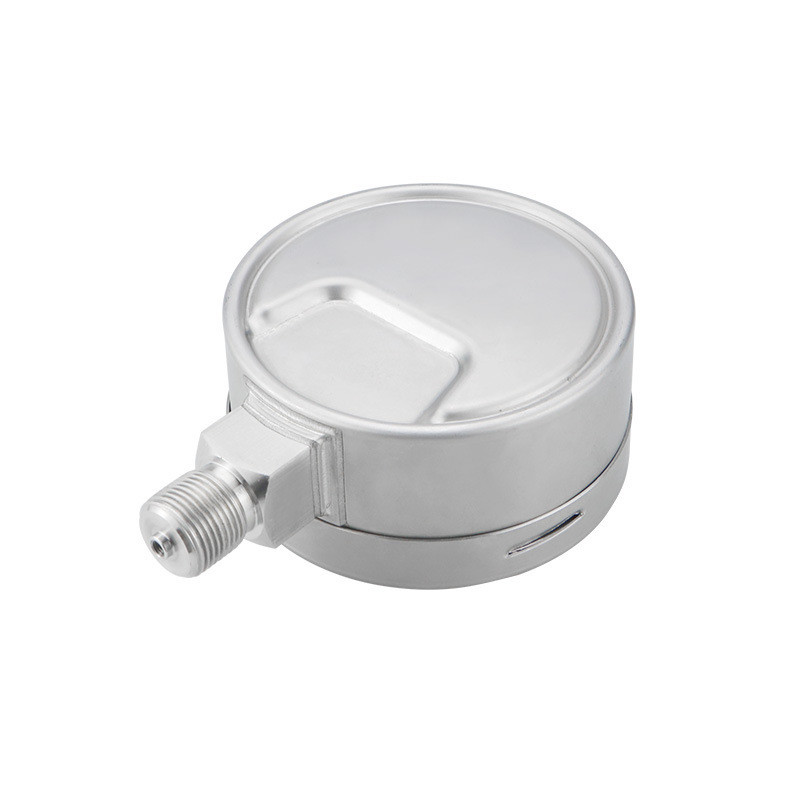 Matte Stainless Steel Pressure Gauge M20*1.5 Thread 250mpa for Hydraulic Applications