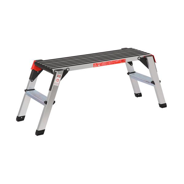 Adjustable 96x30cm Anti Corrosion Aluminum Step Stool Platform