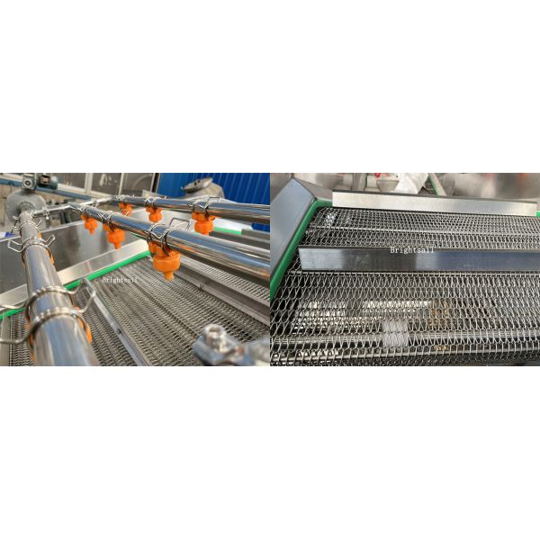 Стиральная машина воздушного пузыря Chili овоща плода пищевой промышленности