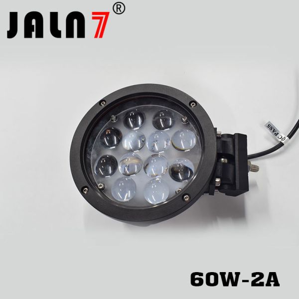 Led Work Light JALN7 60W Car Driving Lights Fog Light Off Road Lamp Car Boat Truck SUV JEEP ATV Led Light