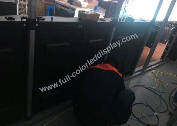 SMD3535 Black Mobile Led Screen Hire , Vehicle Led Display Long Lifespan